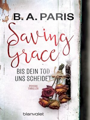 cover image of Saving Grace--Bis dein Tod uns scheidet